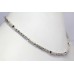 Chain Silver Necklace 3.3mm Unisex Women's Men Solid Handmade Designer A675